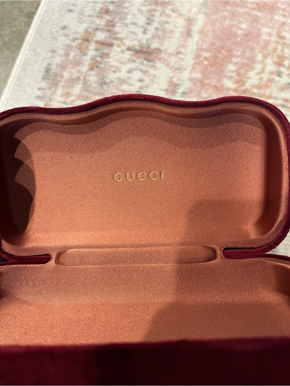 Gucci Velvet Eyeglass Case